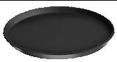 PIZZERA DE ACERO CARBONO C/ANTIADHERENTE DE 35CM