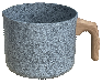 JARRO HERVIDOR DE ALUMINIO 14 CM ANTIADHERENTE GRANITO STONE