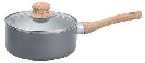 CACEROLA DE ALUMINIO C/ANTIADHERENTE GRANITO DE 18CM