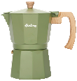 CAFETERA ALUMINIO OLIVE TIPO ITALIANA 9 POCILLOS