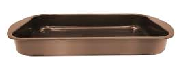 ASADERA RECTANGULAR C/DOBLE CAPA ANTIADHERENTE 34 x 24 x 6 CM