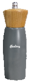 MOLINILLO DE MADERA COLOR GRIS 15CM