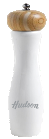 MOLINILLO DE MADERA COLOR BLANCO 15CM