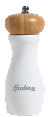 MOLINILLO DE MADERA COLOR BLANCO 20CM