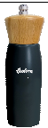 MOLINILLO DE MADERA COLOR NEGRO 15CM