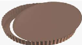 MOLDE TARTERA DESMONTABLE C/DOBLE CAPA ANTIADHERENTE 27 CM