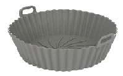 SET X2 UNIDADES MOLDE CONTENEDOR DE SILICONA PARA AIR FRYER (NUEVO)